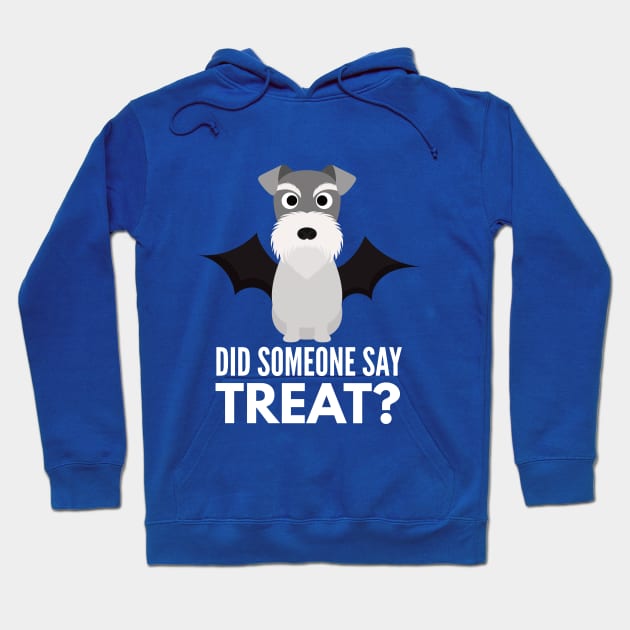 Schnauzer Halloween Trick or Treat Hoodie by DoggyStyles